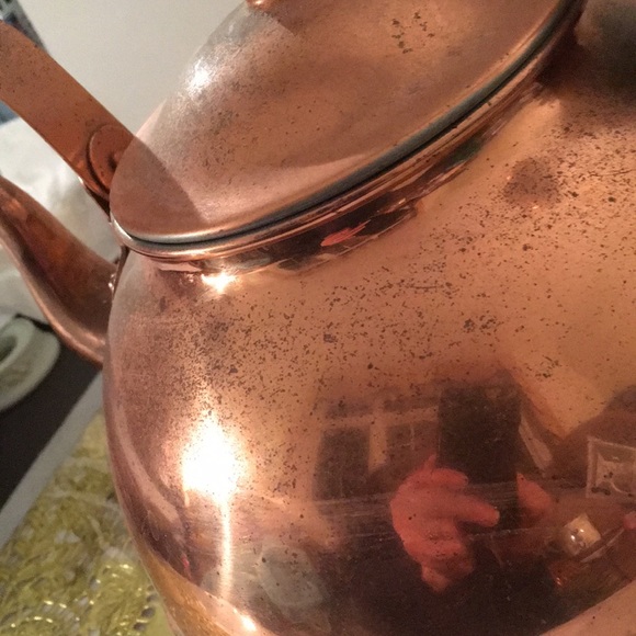 Vintage Tagus Copper Teapot made in Portugal - Picture 2 of 5